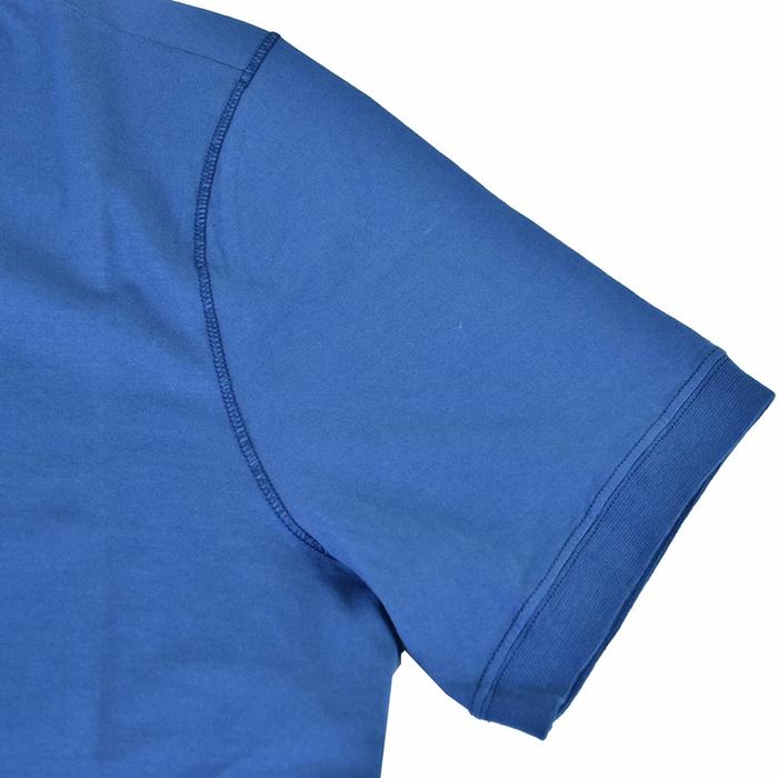 シーピーカンパニー マココットン Tシャツ C.P. Company 06CMTS090A MAKO COTTON ブルー 訳あり ワケアリ 【ラスト1点 Mサイズ】 【ワケアリ ポッキリセール】