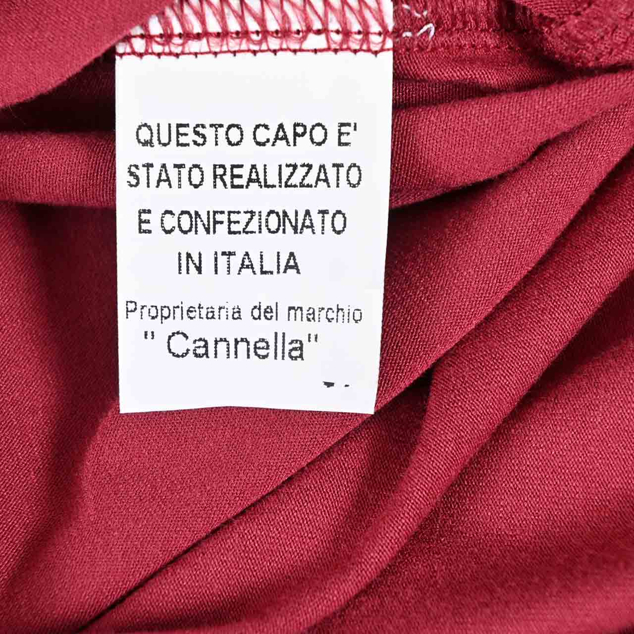カネッラ CANNELLA Tシャツ 101542 レッド レディース 【原価割れ 最終価格】 返品交換不可