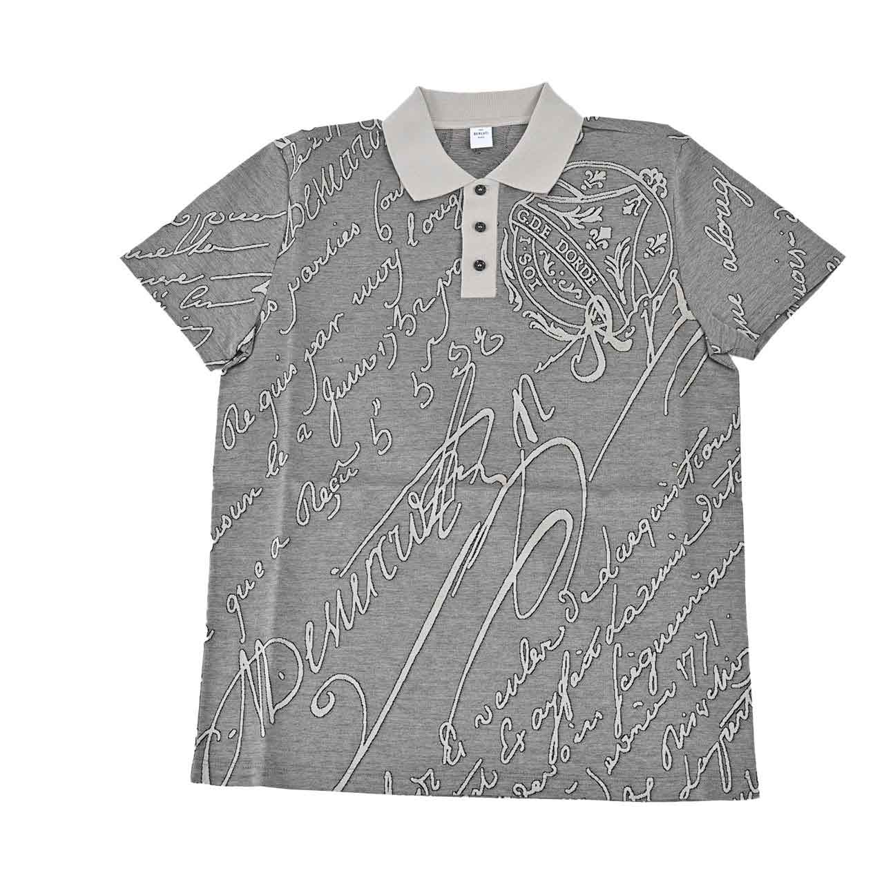 ベルルッティ BERLUTI 半袖ポロシャツ R22JPS56002900 900 ブラック レディース ワケアリ 【ラスト1点】