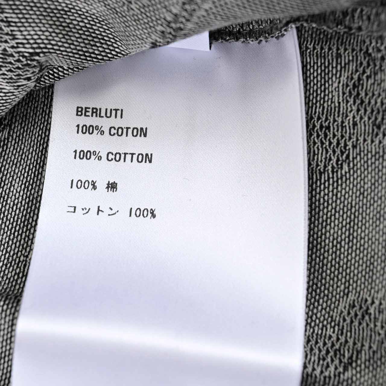 ベルルッティ BERLUTI 半袖ポロシャツ R22JPS56002900 900 ブラック レディース ワケアリ 【ラスト1点】