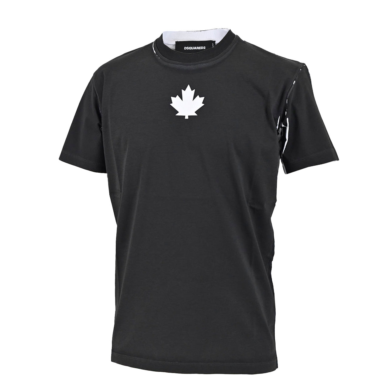 ディースクエアード DSQUARED2 Tシャツ S74GD0853 S23009 900 ブラック レディース ワケアリ 【ラスト1点】