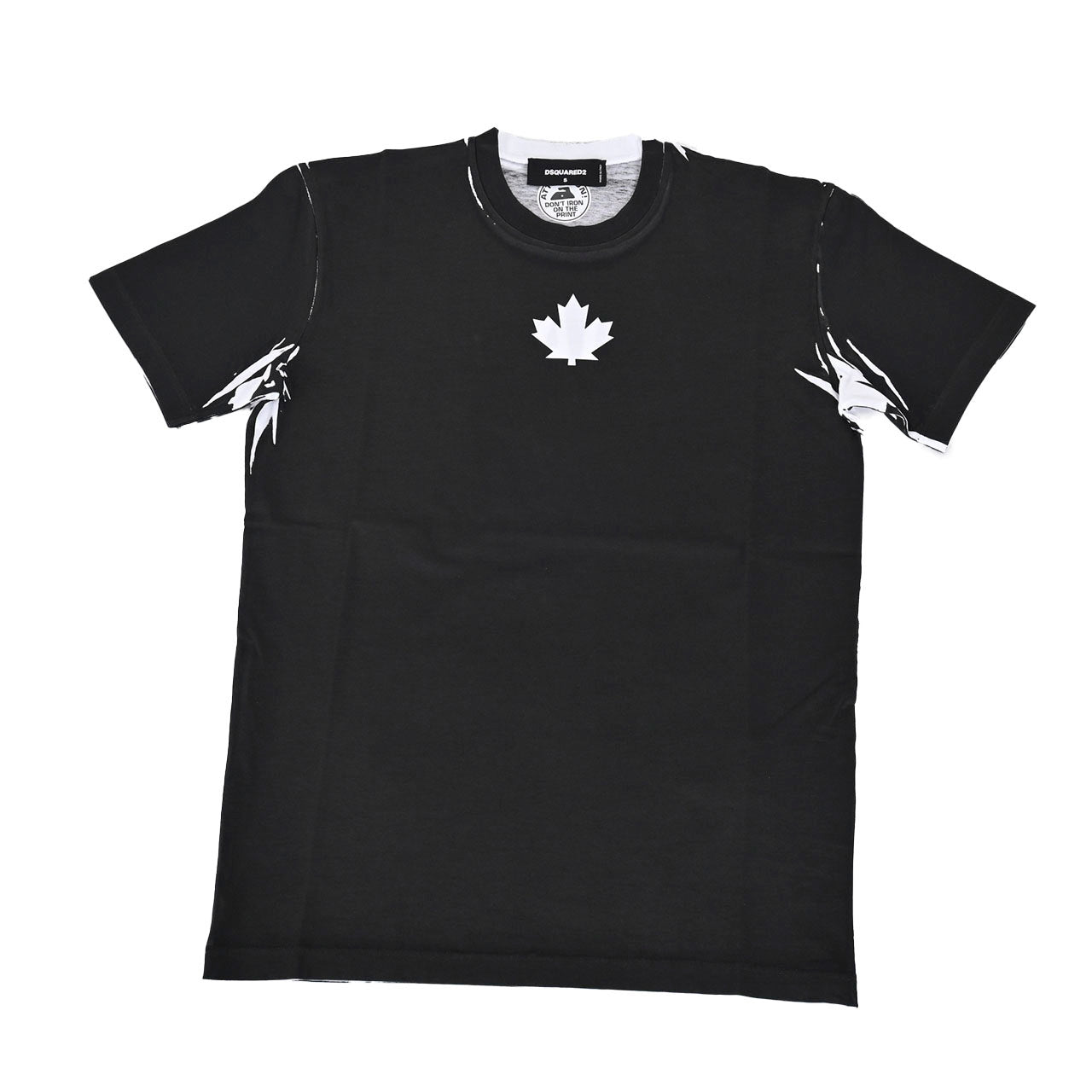 ディースクエアード DSQUARED2 Tシャツ S74GD0853 S23009 900 ブラック レディース ワケアリ 【ラスト1点】