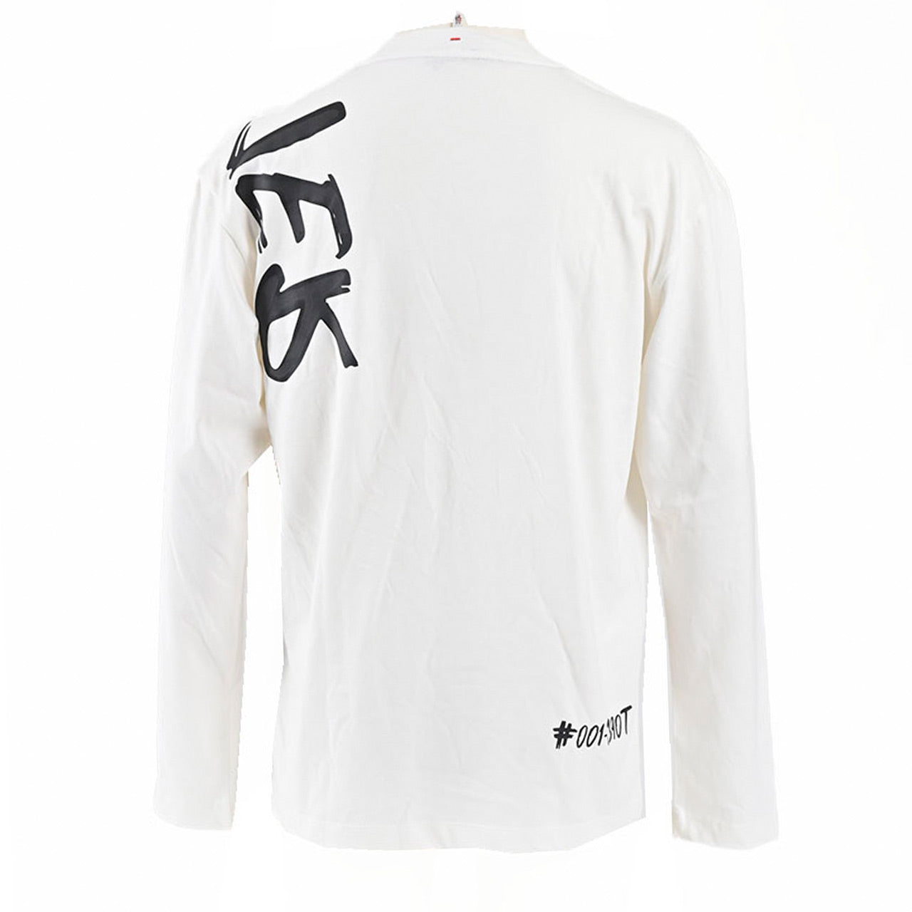 モンクレール MONCLER Tシャツ 8D00004 8390T 001 ワケアリ ホワイト メンズ 【ラスト1点】