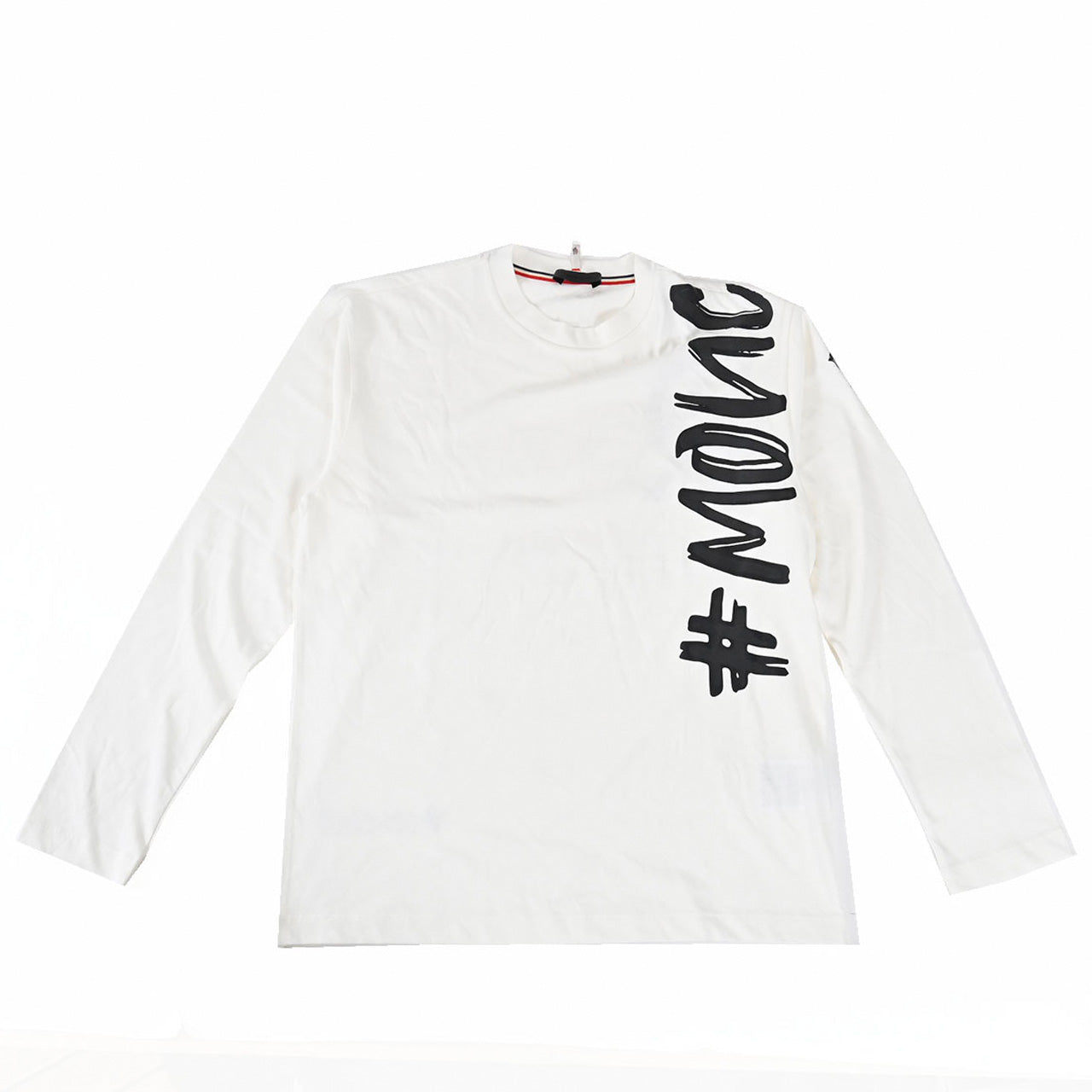 モンクレール MONCLER Tシャツ 8D00004 8390T 001 ワケアリ ホワイト メンズ 【ラスト1点】