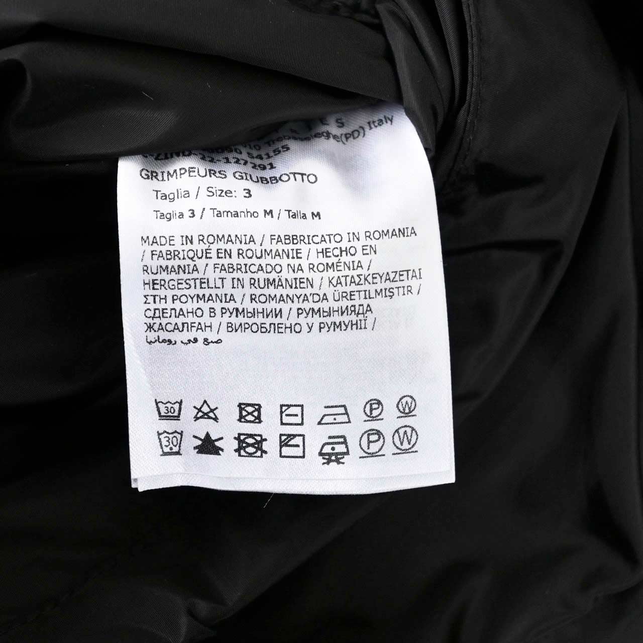 モンクレール MONCLER ジャケット GRIMPEURS 1A000 90 54155 999 ワケアリ ブラック メンズ【ラスト1点】 【ワケアリ ポッキリセール】