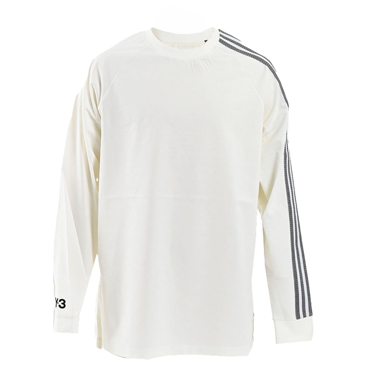 ワイスリー Y-3 クルーネック長袖Tシャツ IV5622 ワケアリ ホワイト レディース 【ラスト1点】 【ワケアリ ポッキリセール】
