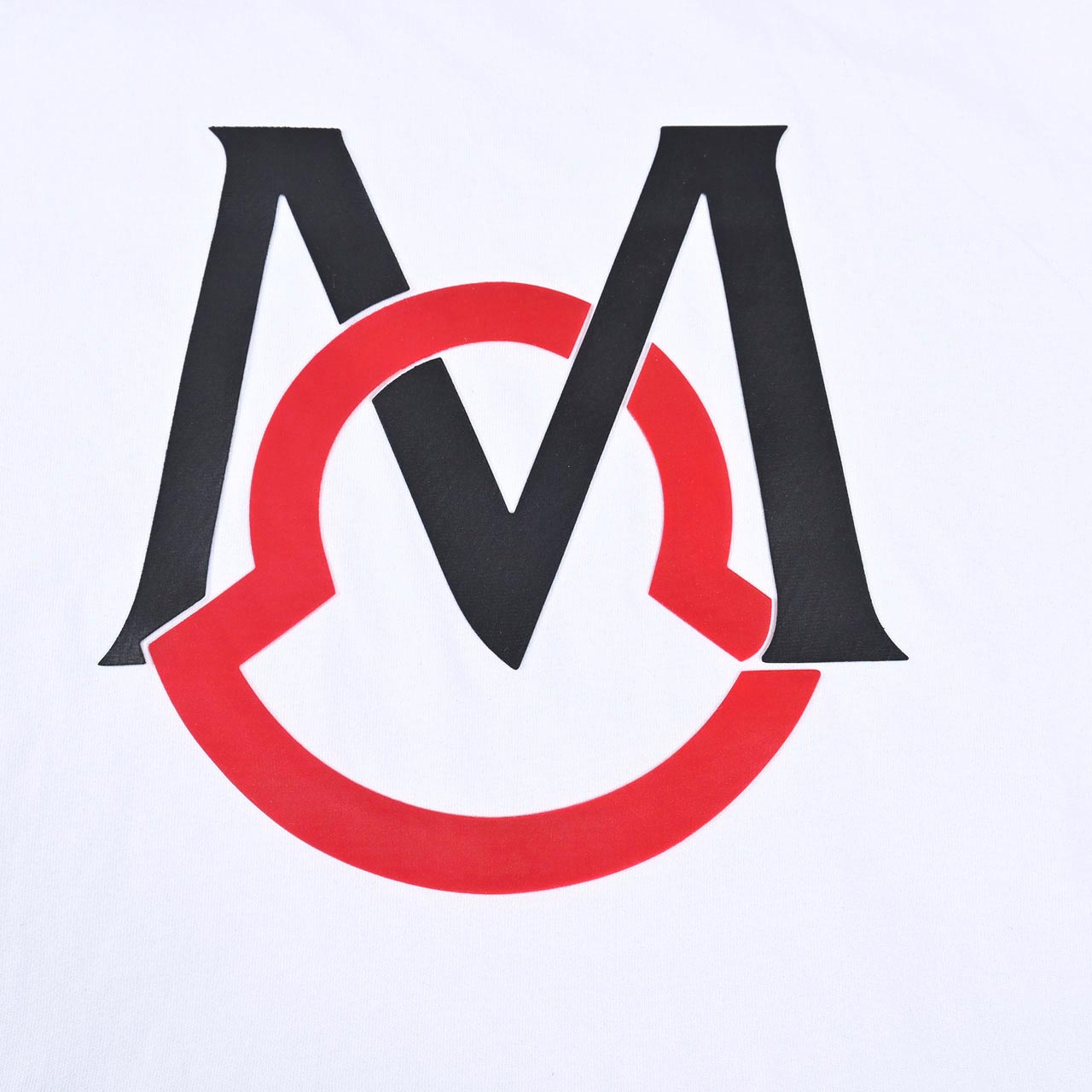 モンクレール MONCLER Tシャツ 8C7E120 8390T 080 ワケアリ ホワイト メンズ【ラスト1点】 アウトレット 【訳ありセール 処分価格】 ポッキリ
