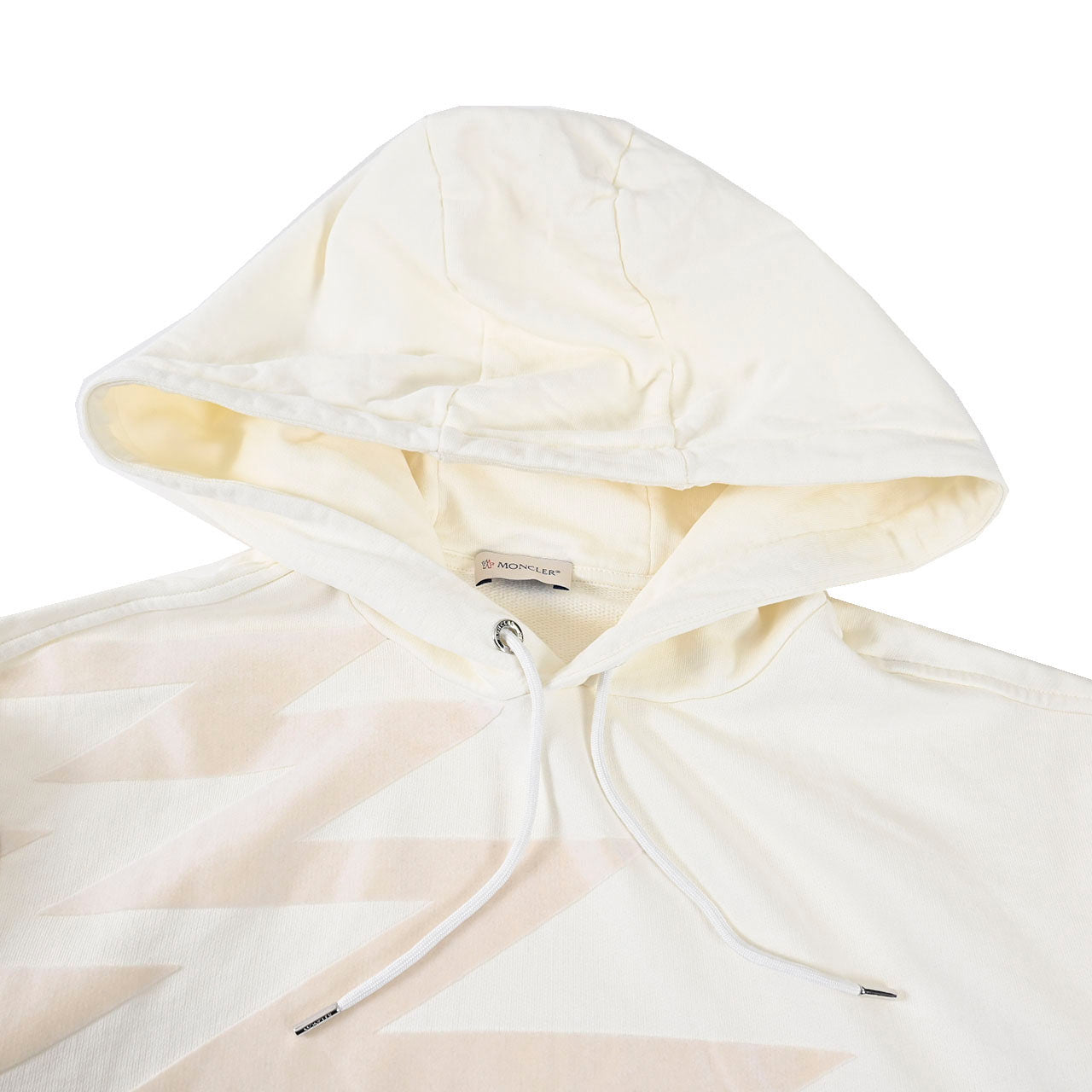 モンクレール MONCLER スウェットパーカー 8B00016 90032 ワケアリ クリーム レディース