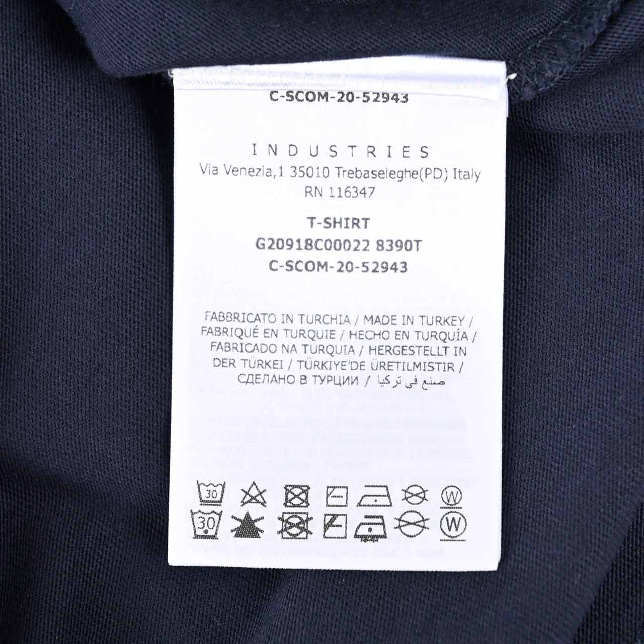 モンクレール MONCLER Tシャツ 8C00022 8390T 778 ワケアリ ネイビー メンズ