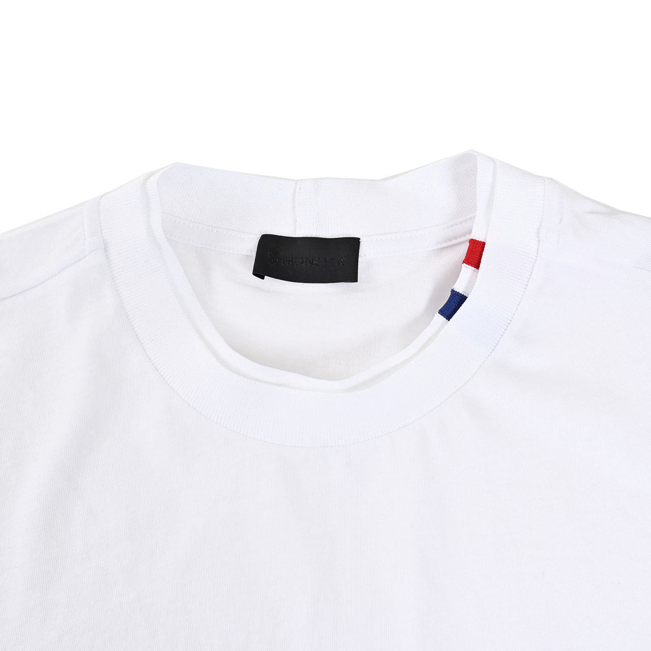 モンクレール MONCLER クルーネック半袖Tシャツ 8C01096 8390Y 001 ワケアリ ホワイトメンズ