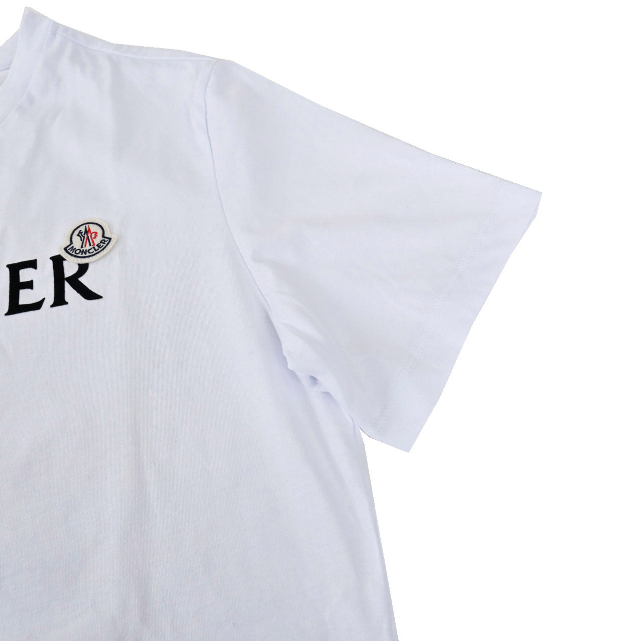 モンクレール MONCLER クルーネック半袖Tシャツ 8C00022 8390T 001 ワケアリ ホワイトメンズ