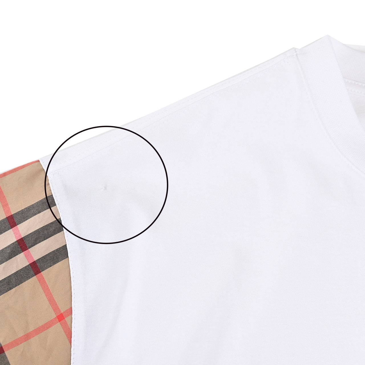 バーバリー BURBERRY Tシャツ 8042716 A1464 ワケアリ ホワイト レディース 【プライスダウン】