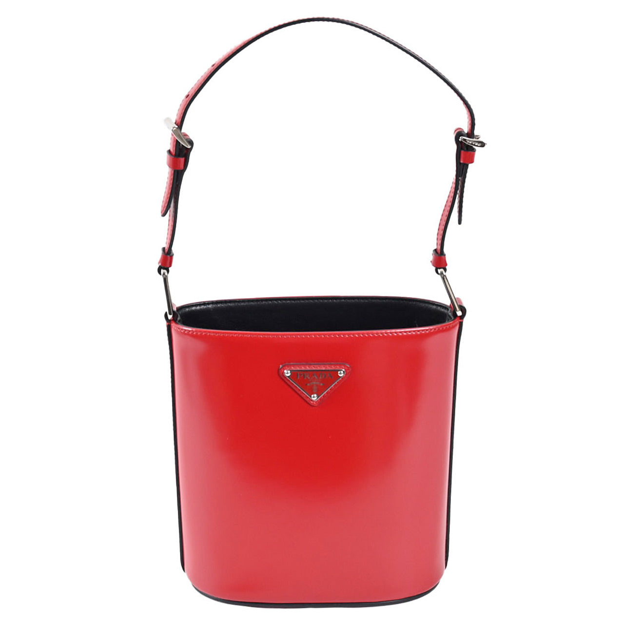 プラダ PRADA ハンドバッグ 1BE059VHOO ZO6 F0KY0 ワケアリ レッド レディース アウトレット 【訳ありセール 処分価格】 ポッキリ