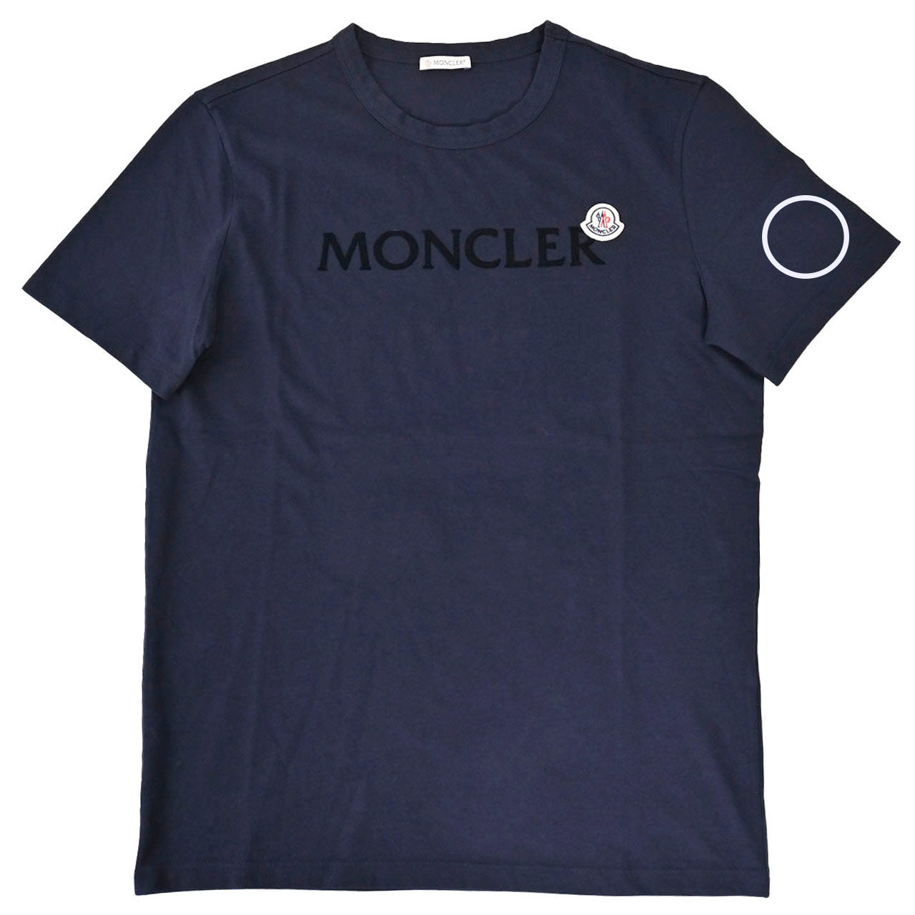 モンクレール MONCLER Tシャツ 8C00022 8390T 778 ワケアリ ネイビー メンズ レディース
