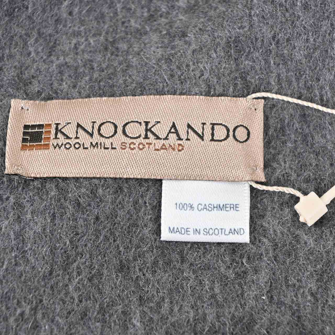 ノッカンドゥ KNOCKANDO ストール AC126-R1081 カシミヤ100% 【ラスト1点】 【プライスダウン】