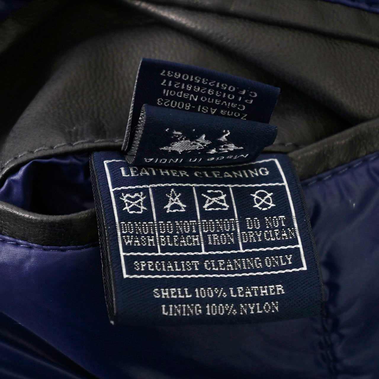 ハーモント アンド ブライン HARMONT & BLAINE ジャケット P0142 85121 999 ブラック/ブルー メンズ レディース 【ラスト1点 Lサイズ】 【プライスダウン】