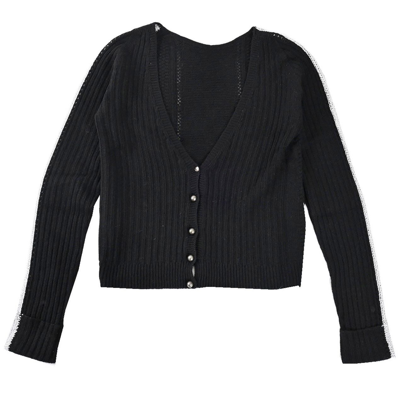 パトリツィアペペ PATRIZIA PEPE カーディガン 8M0527 A255K103 ブラック レディース カシミヤ 【ラスト1点 1サイズ】 【プライスダウン】