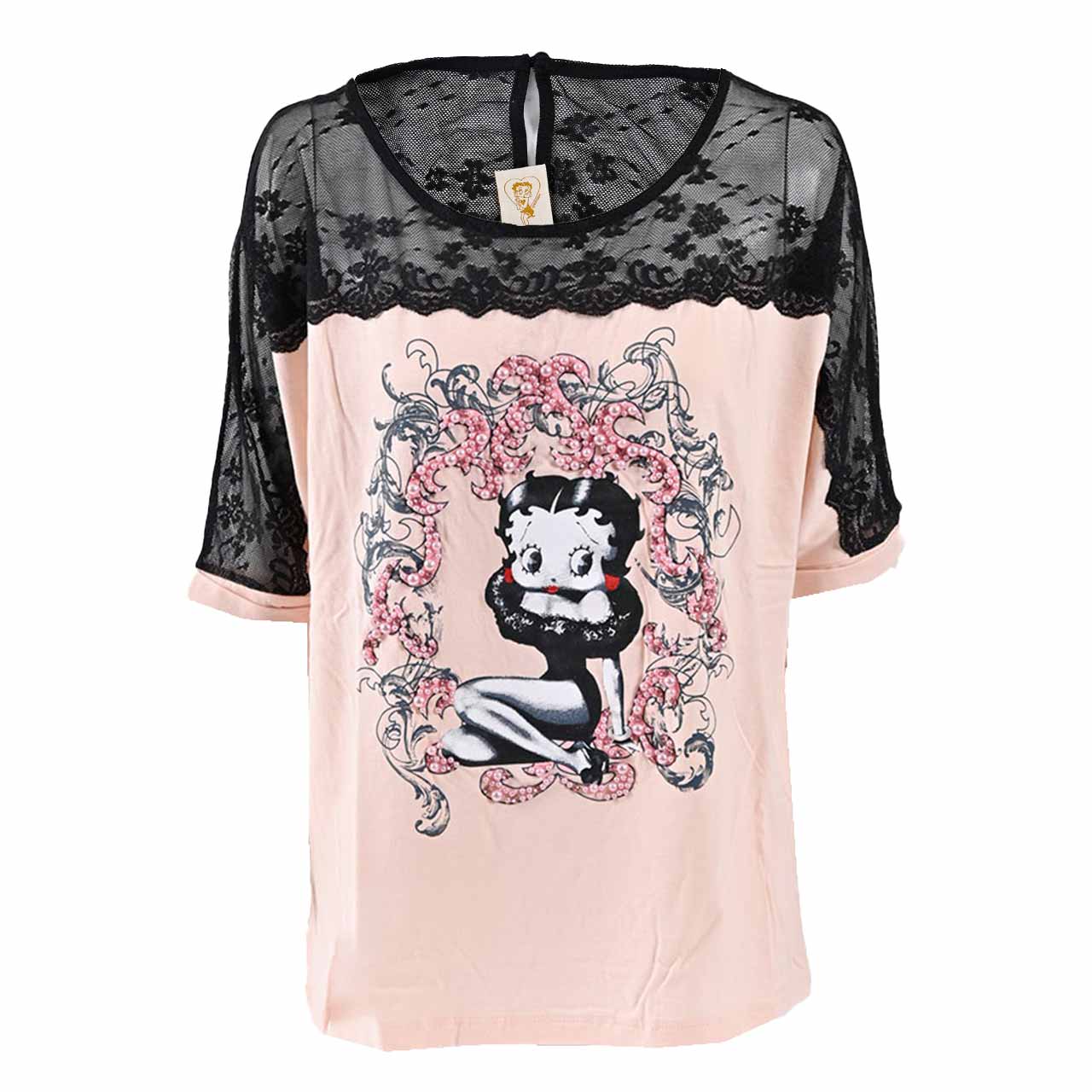 【65%OFF】 プラムス クチュール PLUMS COUTURE Tシャツ 9BWT037 PNK001 ピンク レディース 【ラスト1点 Mサイズ】