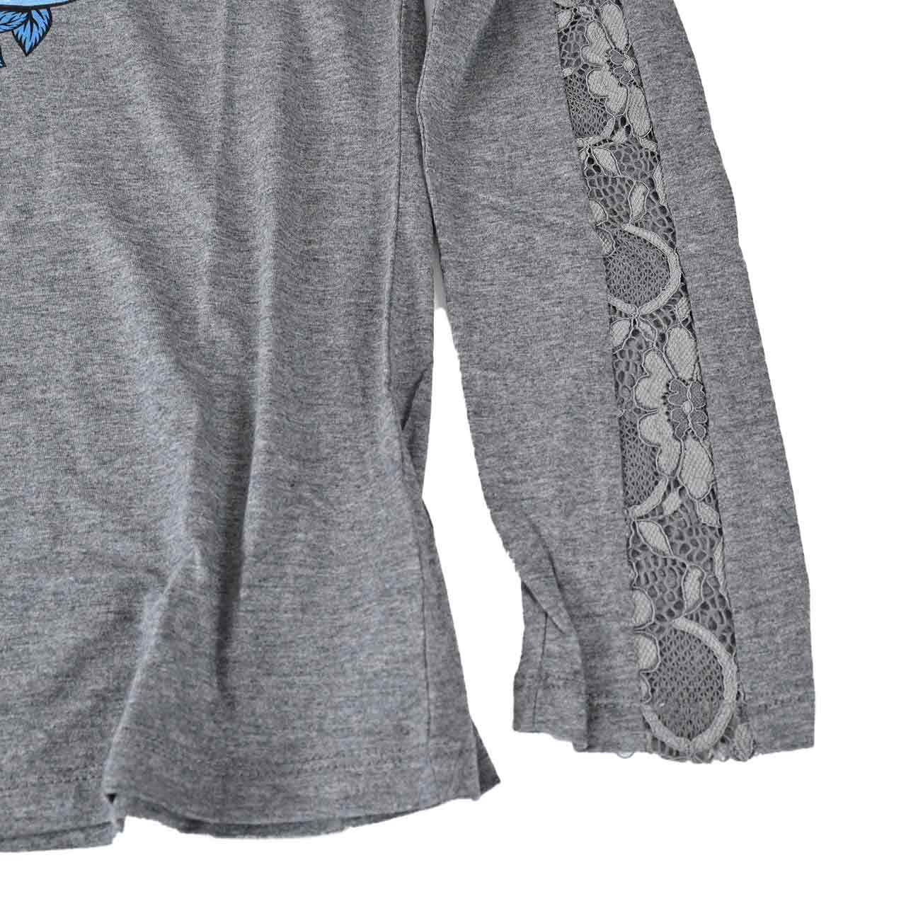 プラムス PLUMS ディズニーコラボ プリントTシャツ9DWT247S GRY028 グレー