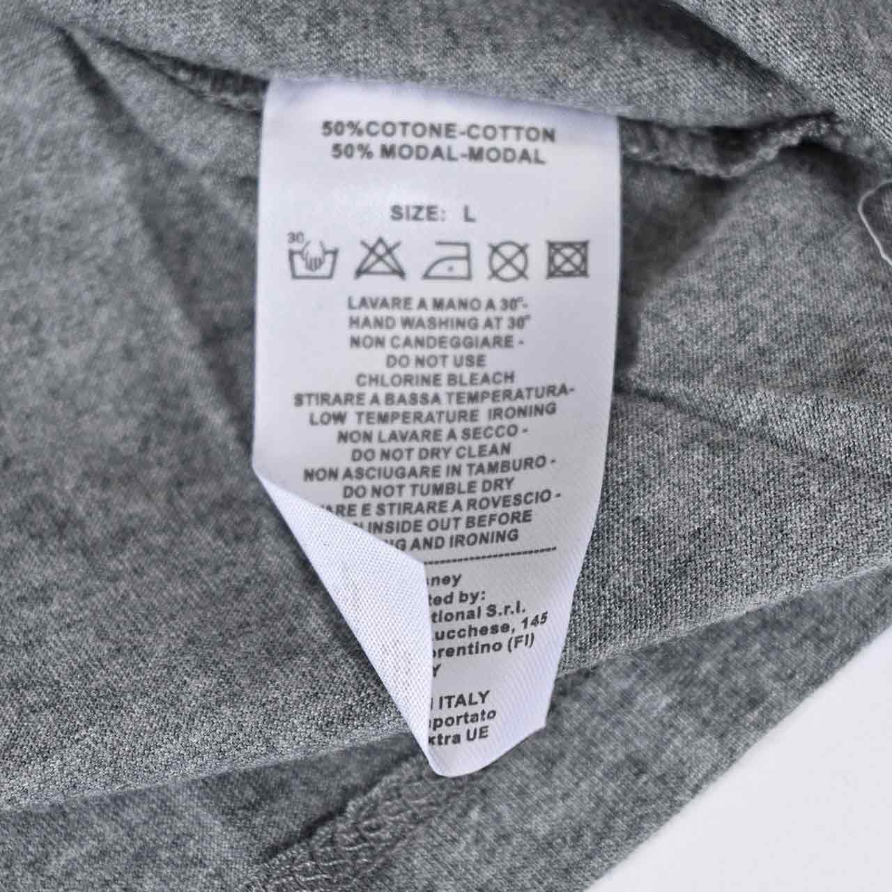プラムス PLUMS ディズニーコラボ プリントTシャツ9DWT247S GRY028 グレー