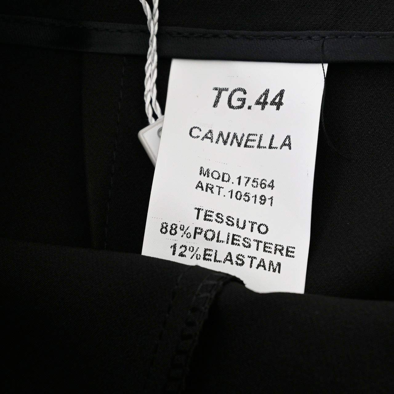 カネッラ CANNELLA スカート 105191 NERO ブラック メンズ レディース 【プライスダウン】