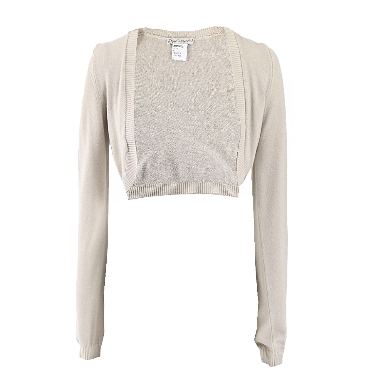 【SALE】 スージーミックス SUSY MIX ボレロジャケット 55850 BEIGE ベージュ 【ラスト1点 M/Lサイズ】 ギフト プレゼント