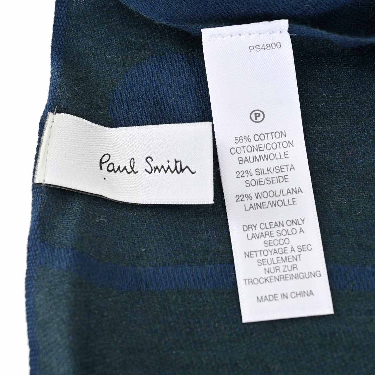 ポールスミス PAUL SMITH マフラー ARXC 272D S717N メンズ レディース ラスト1点 ラストチャンス 新生活応援 ギフト プレゼント 【プライスダウン】