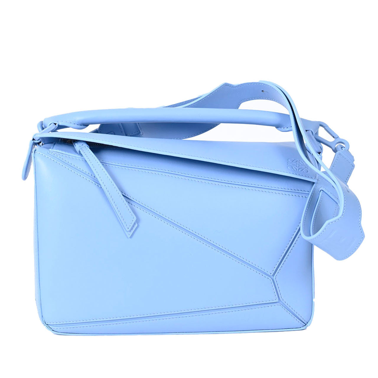 Loewe puzzle bag online light blue