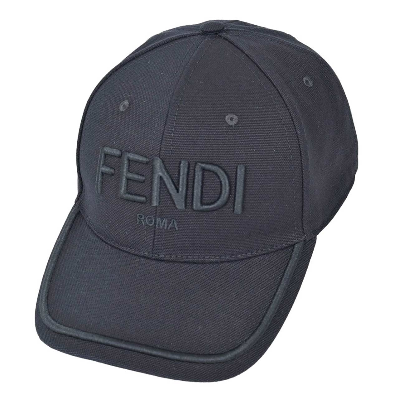 FENDI キャップ　ブラック