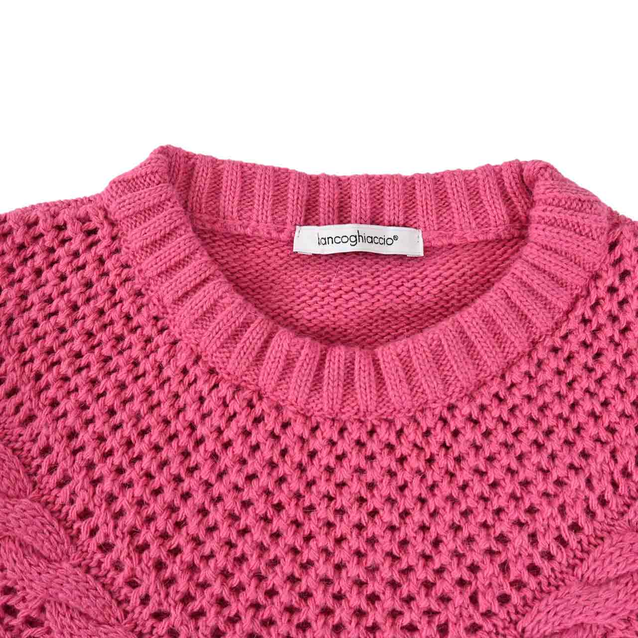 【SALE】 ビアンコ ギアッチオ BIANCO GHIACCIO セーター 1906 ピンク レディース 【ラスト1点】 ギフト プレゼント