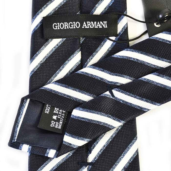 【36％OFF】 ジョルジオ アルマーニ GIORGIO ARMANI ネクタイ 9P914 00036 ネイビー メンズ 就職祝い 誕生日 ギフト プレゼントクリスマス ギフト プレゼント