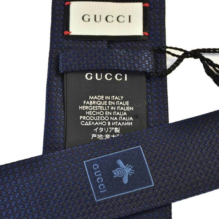 グッチ ネクタイ GUCCI 456510 4E002 4066 ネイビー