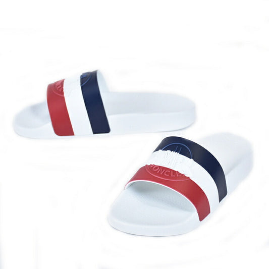 モンクレール MONCLER サンダル 4C0002001A49 002 ホワイト 2025年春夏 メンズ