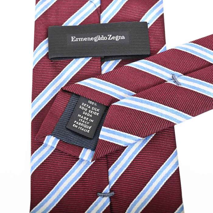 エルメネジルド ゼニア ERMENEGILDO ZEGNA ネクタイ Z8D05 1L8 C レッド メンズ  就職祝い 誕生日 ギフト プレゼント