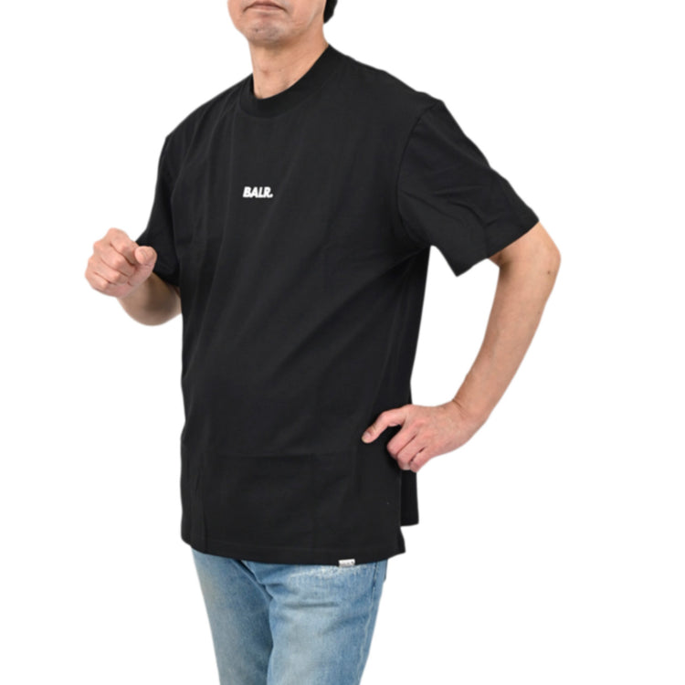 ボーラー BALR. Tシャツ B1112.1008 PSG Box Fit T-Shirt Jet black ブラック メンズ 【ラスト1点 XLサイズ】 プレゼント ギフト