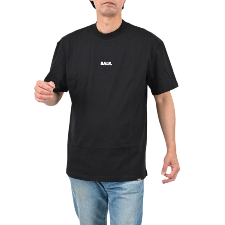 ボーラー BALR. Tシャツ B1112.1008 PSG Box Fit T-Shirt Jet black ブラック メンズ 【ラスト1点 XLサイズ】 プレゼント ギフト