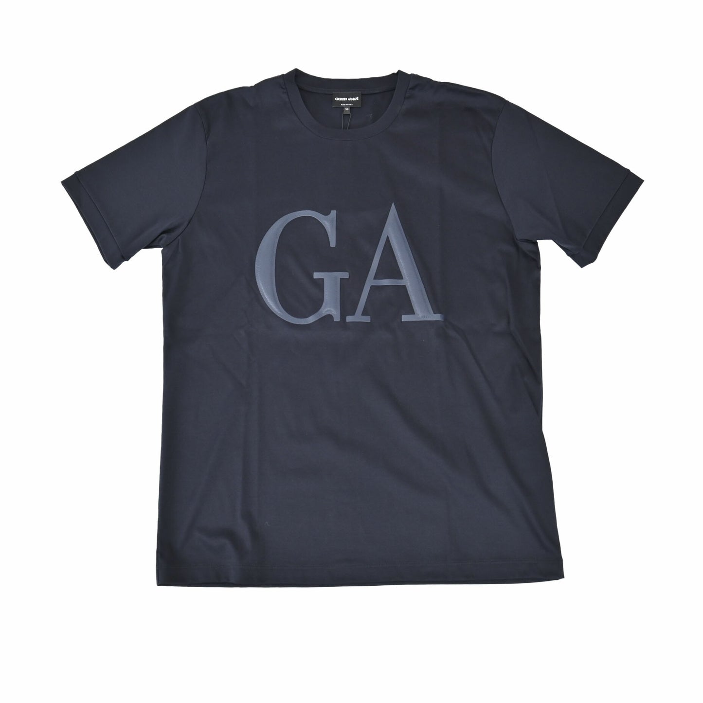 ジョルジオ アルマーニ GAロゴTシャツ GIORGIO ARMANI 3KSM78 SJXDZUBUV ネイビー