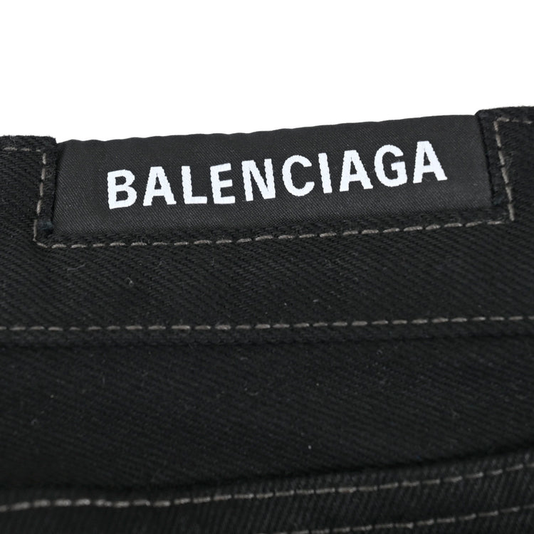 バレンシアガ BALENCIAGA ジーンズ 657614 TJW582470 ブラック メンズ プレゼント ギフト