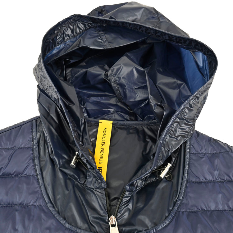 モンクレール MONCLER ジップアップジャケット 1A000 16 53029766 766 ネイビー 2021年春夏 メンズ