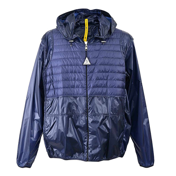 モンクレール MONCLER ジップアップジャケット 1A000 16 53029766 766 ネイビー 2021年春夏 メンズ