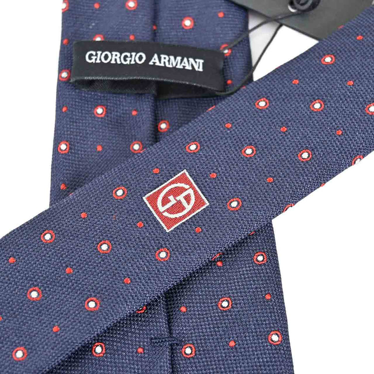 【43％OFF】 ジョルジオ アルマーニ GIORGIO ARMANI ネクタイ 1A930 00035 ネイビー メンズ 就職祝い 誕生日 ギフト プレゼントクリスマス ギフト プレゼント