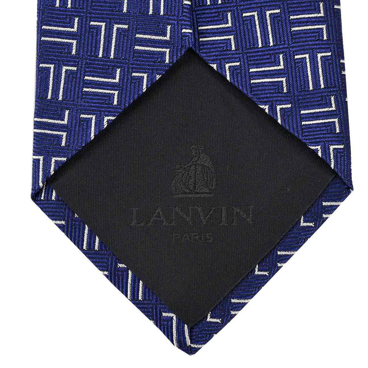 ランバン LANVIN ネクタイ 2059 1 ネイビー メンズ  父の日 就職祝い 誕生日 ギフト プレゼント