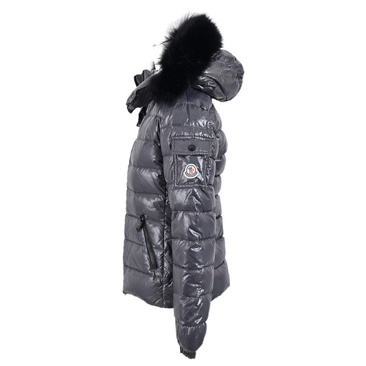 【38％OFF】 モンクレール MONCLER ダウンジャケット BADYFUR 906 4685825 68950 グレー レディースクリスマス ギフト プレゼント