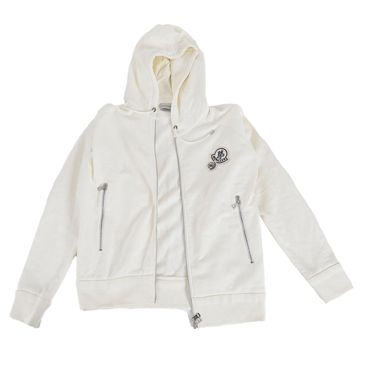 モンクレール MONCLER ジップアップパーカー D2 091 8401000 80451 034 ホワイト AW メンズ プレゼント ギフト