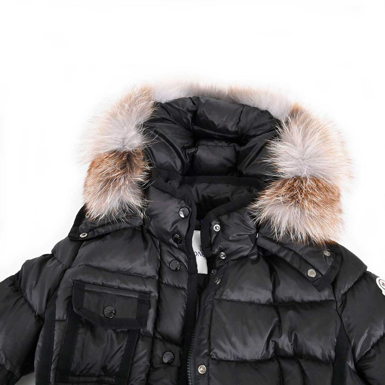 Moncler MONCLER 羽絨外套 HERMIFUR 999 黑色 2022 秋冬 女裝 [促銷] 