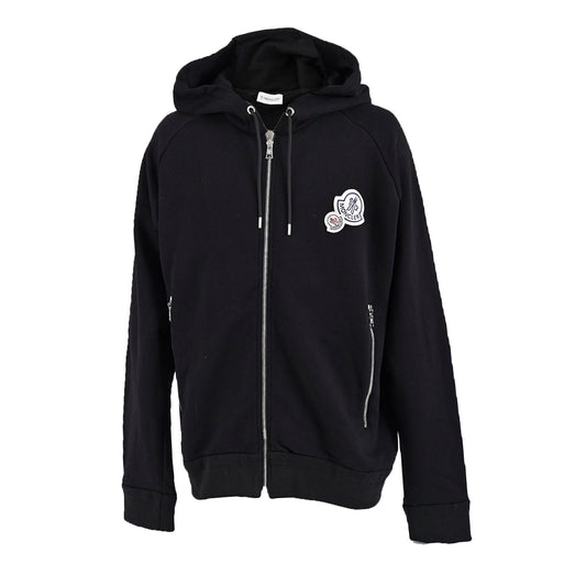 モンクレール MONCLER ジップアップパーカー D2 091 8401000 80451 999 ブラック 年秋冬 メンズ