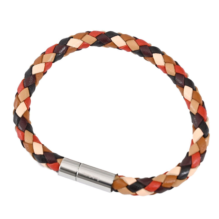 ポールスミス PAUL SMITH ブレスレット LTH PLAIT M1A BRAC APLAIT 66 ブラウン 2022年秋冬 メンズ レディース