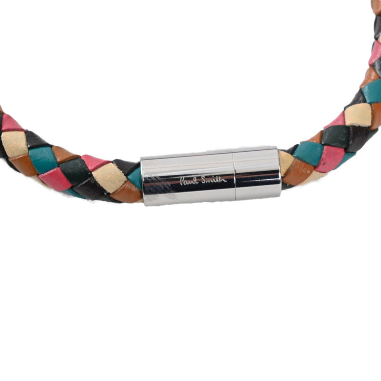 ポールスミス PAUL SMITH ブレスレット LTH PLAIT M1A BRAC APLAIT 92 マルチ 2022年秋冬 メンズ レディース