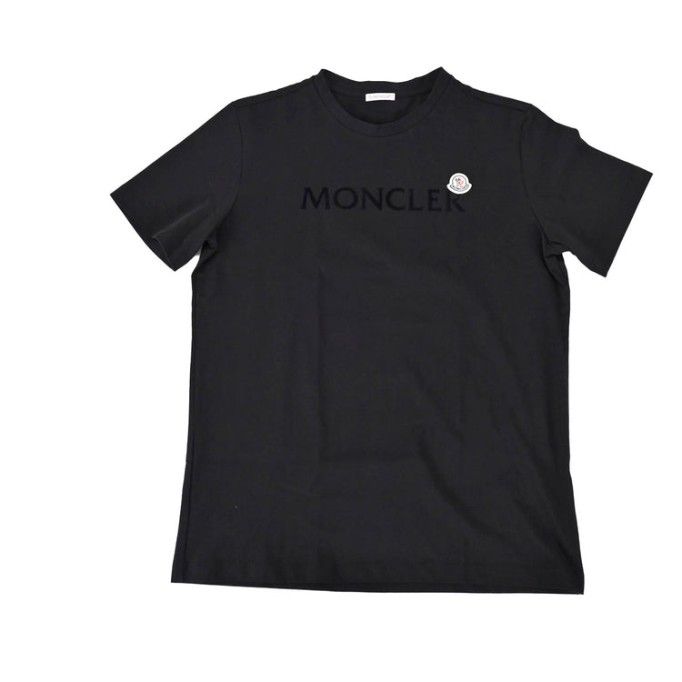 モンクレール MONCLER Tシャツ 8C000 22 8390T 999 ブラック 秋冬 メンズ