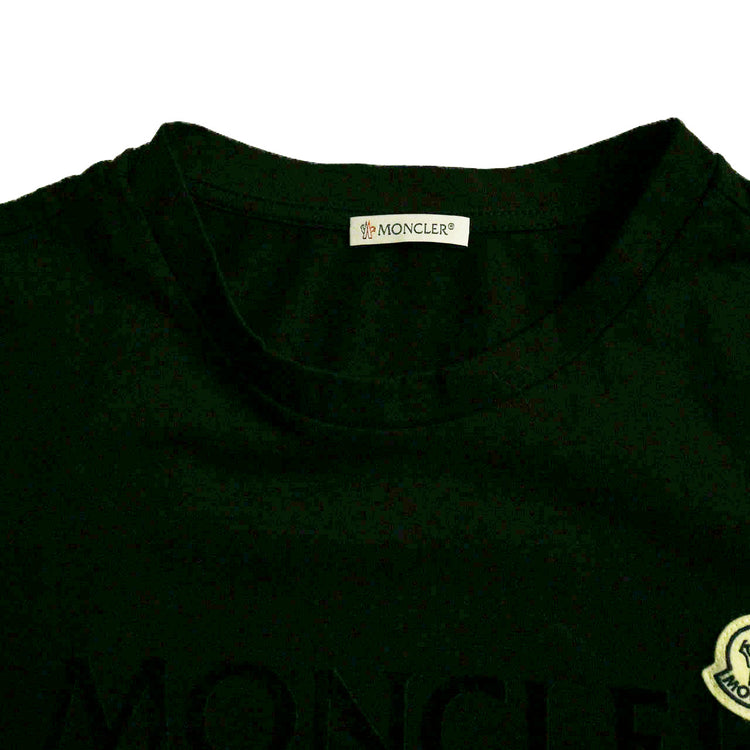 モンクレール MONCLER Tシャツ 8C000 22 8390T 999 ブラック 秋冬 メンズ